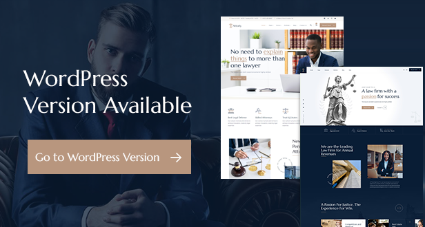 Attorly | Law Firm HTML Template - 1